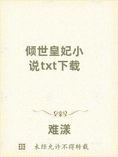 傾世皇妃小說txt下載
