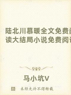 陸北川慕暖全文免費(fèi)閱讀大結(jié)局小說免費(fèi)閱讀