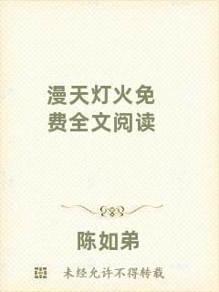 漫天燈火免費(fèi)全文閱讀