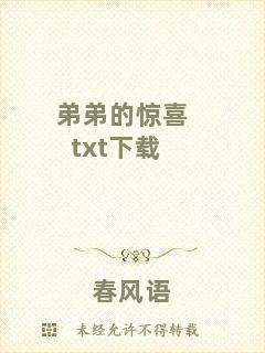 弟弟的驚喜txt下載